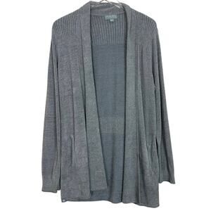 Barefoot Dreams Cozy Chic Ultra Lite Cardigan Sweater Womens Size Medium M